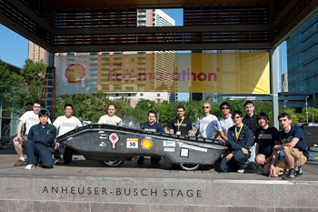 Solar Car with team